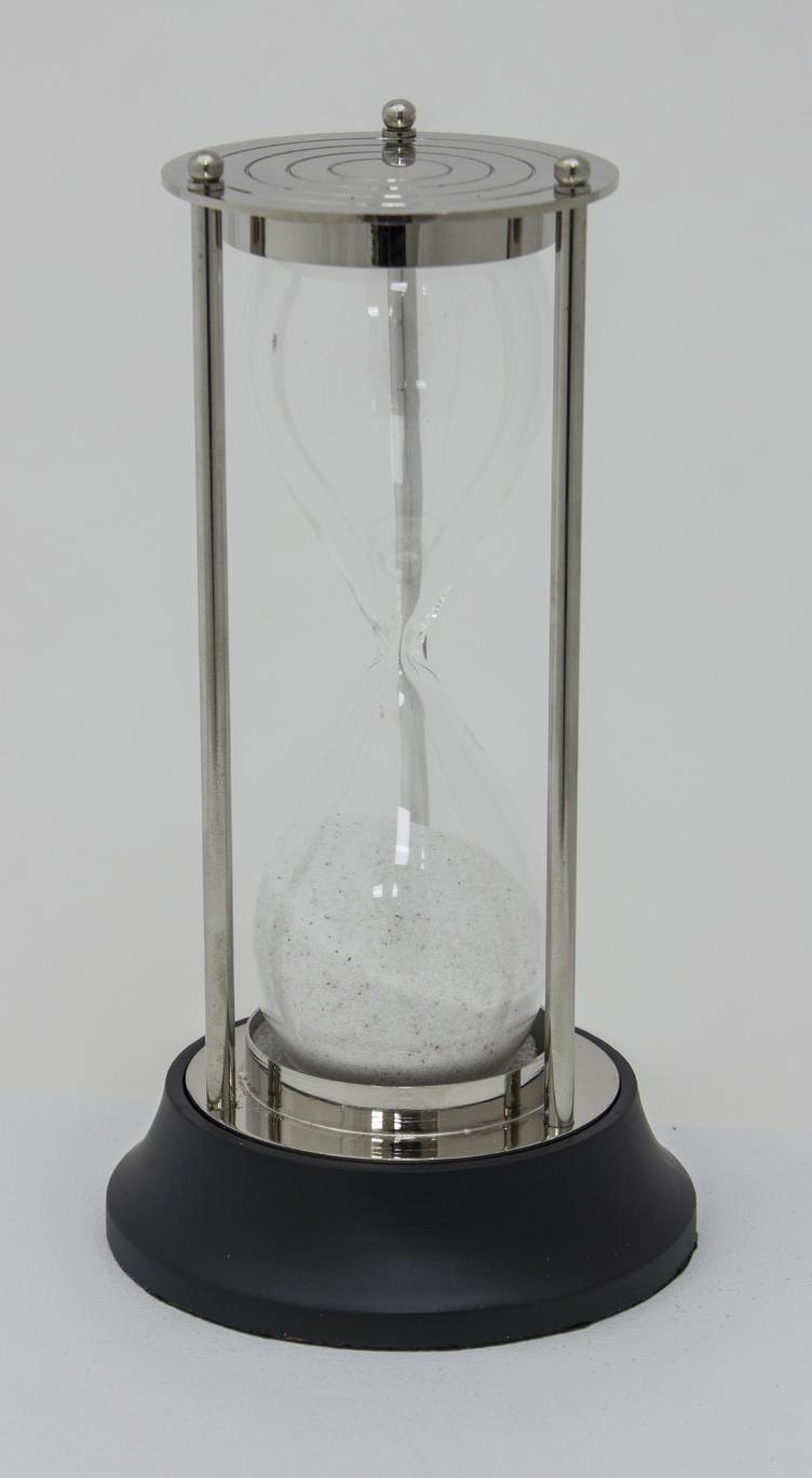 Sanduhr Silber 17 cm - 0