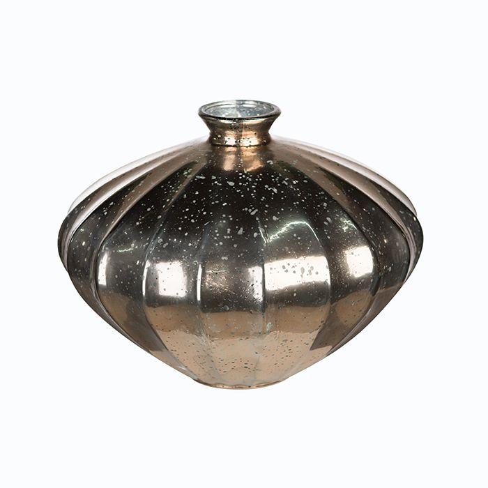 vase`Etico`antik/gold D.19cm