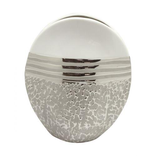 Keramik ovale Vase `St.Louis`
