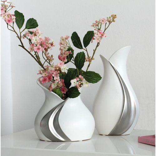 Keramik Vase mit Cut `Gardo`