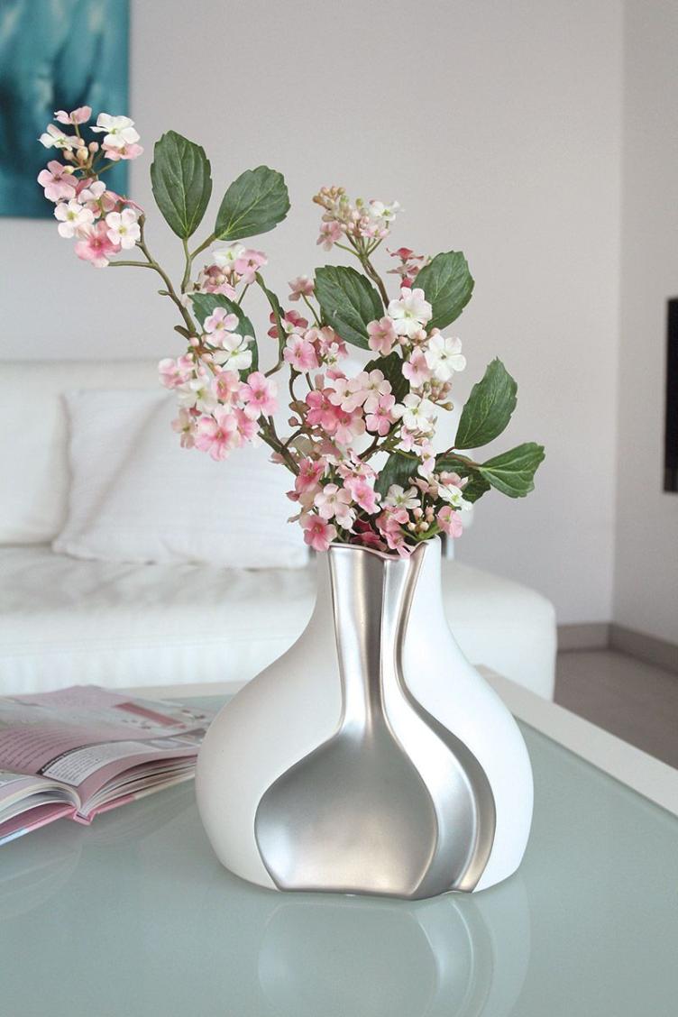Keramik breite Vase `Gardo