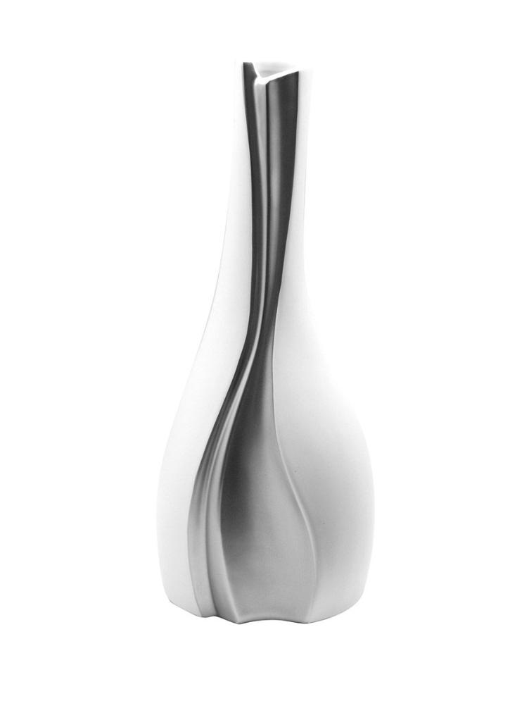 Keramik schmale Vase `Gardo