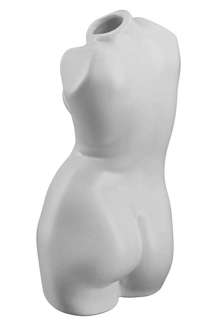 Keramik Vase Body `White Lady` matt - 2