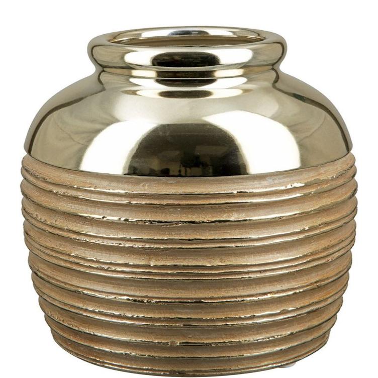 Keramik bauchige Vase `Padua`
