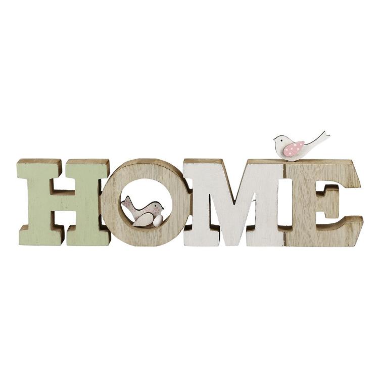 MDF Schriftzug `Home`