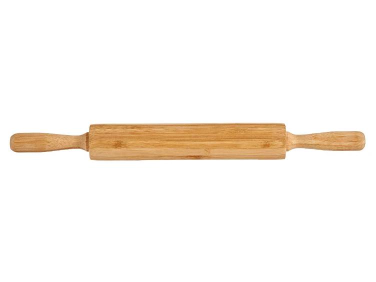 Holz Teigroller aus Bambus 50cm - 0