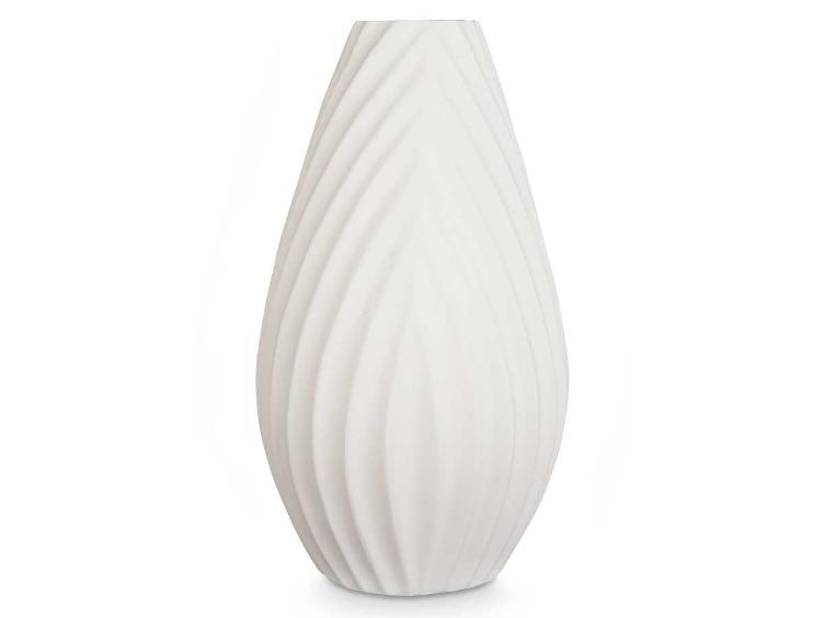 Keramikvase 49cm weiß - 0