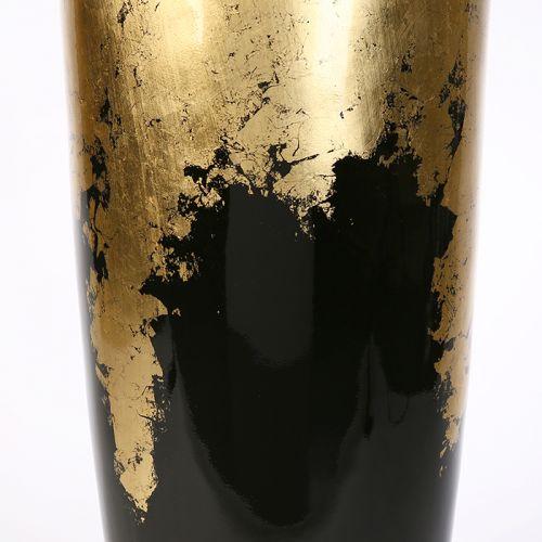 Übertopf `Konus`schwarz/gold H.100cm - 0