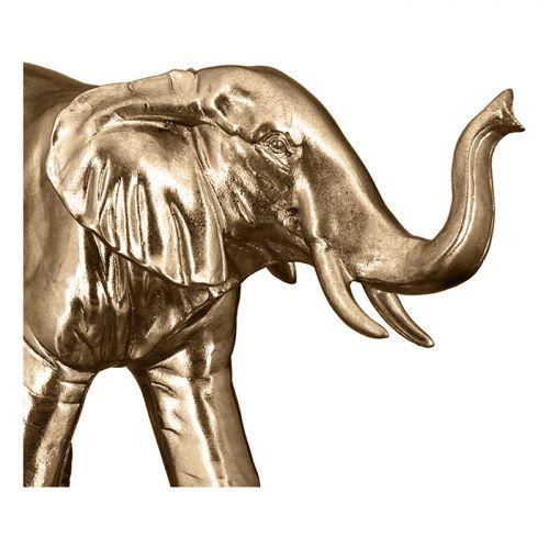Elefant`Jumbo`ant.goldfarben, - 1