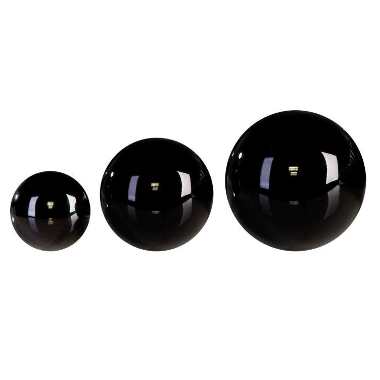 Dekokugel`Blackball`schwarz